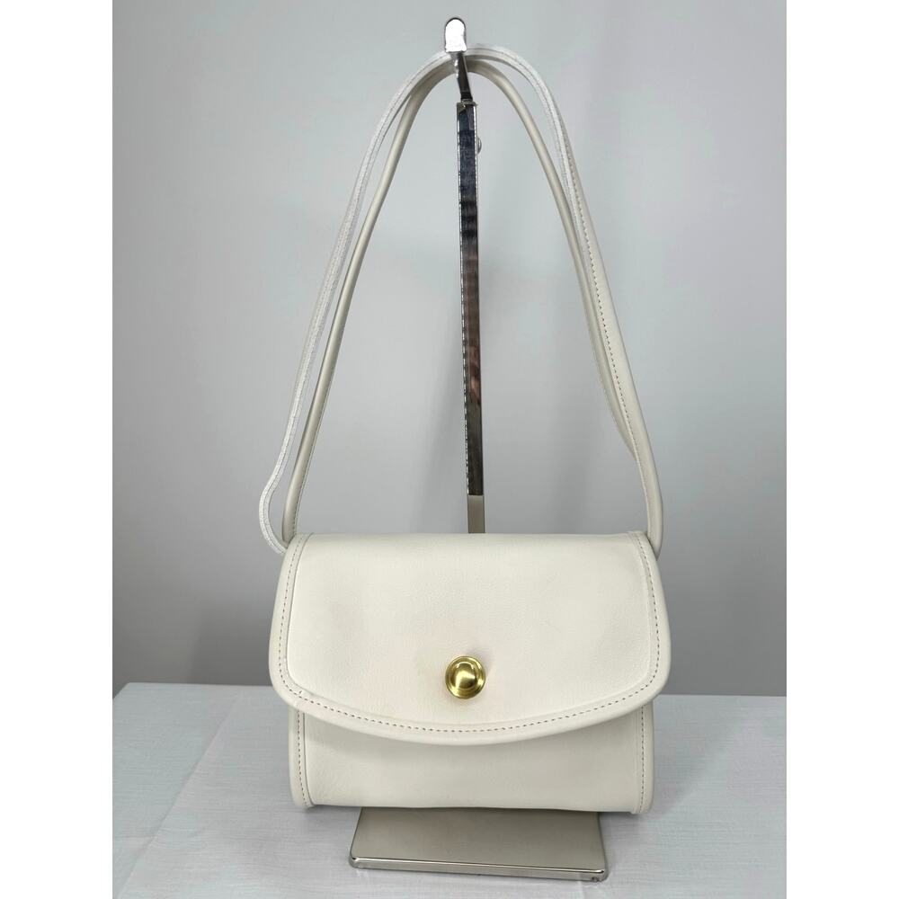 Vintage COACH Chrystie Crossbody Bag in Bone 9892
